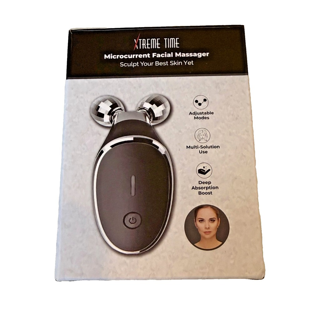 Xtreme Time Microcurrent Facial Massager Rechargeable